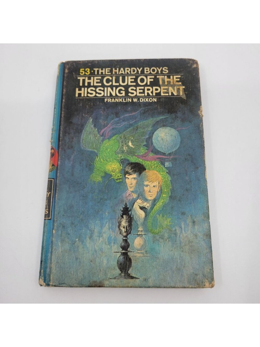 THE HARDY BOYS by Franklin W. Dixon #53 Clue of the Hissing Serpent 1974 - BK006